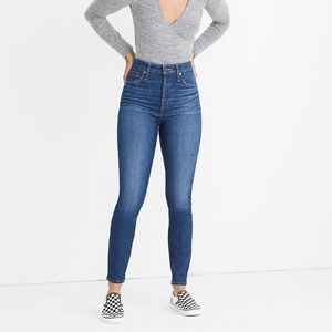 Madewell High Rise Skinny Jeans